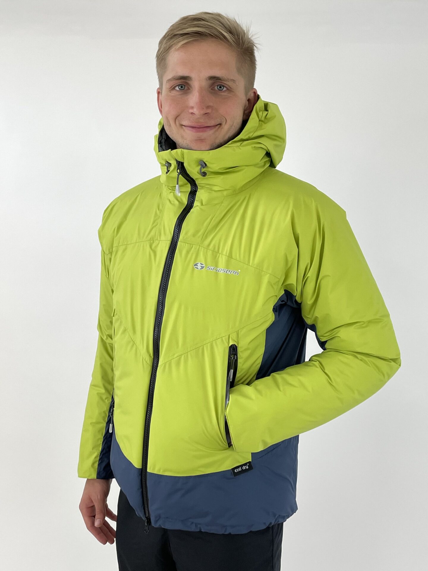 TRIVOR MAN Limet Navy