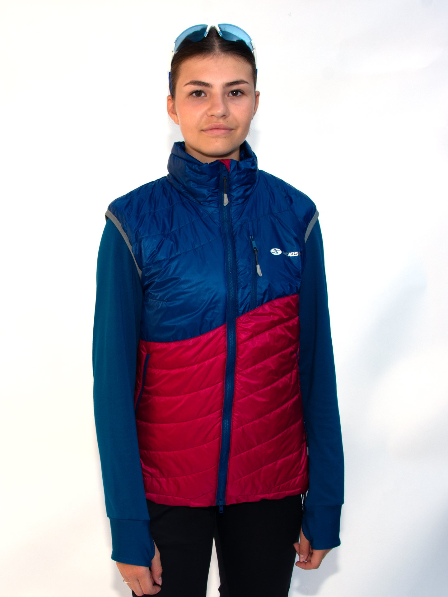HERON LADY VEST NAVY FUCHSIA (2)